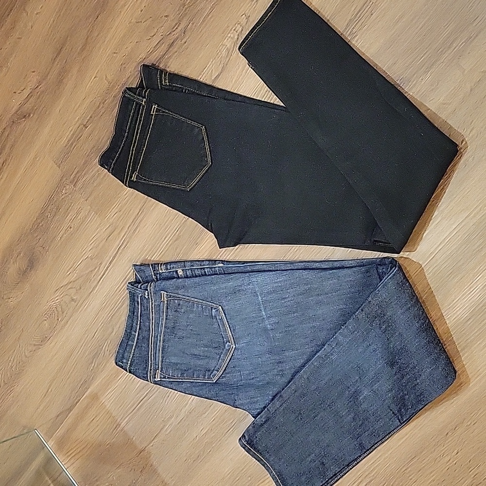J Brand size 27 boot cut and skinny jean denim